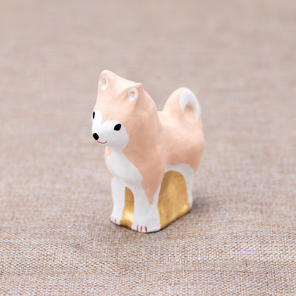 八橋人形　秋田犬（赤毛）