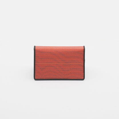 秋田八丈　カードケース（蘇芳）　再入荷