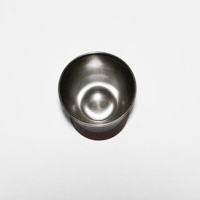 漆器　銀彩ぐい吞み（小・黒）