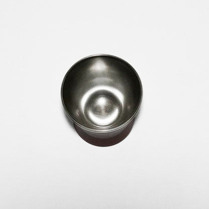 漆器　銀彩ぐい吞み（小・黒）