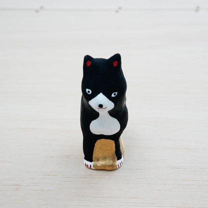 八橋人形　秋田犬 (黒毛)