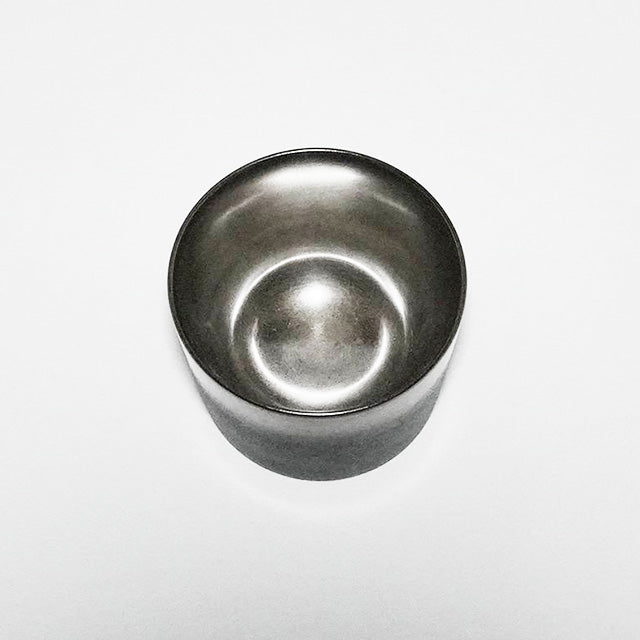 漆器　銀彩カップ（黒）