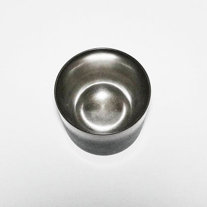 漆器　銀彩カップ（黒）