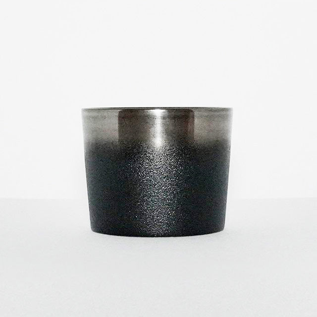 漆器　銀彩カップ（黒）